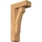 Ekena Millwork Imperial Block Smooth Bracket w/ Offset Brace, Western Red Cedar, 5 1/2"W x 14"D x 26"H BKT0604X14X26IMP05SWR - alternate 1